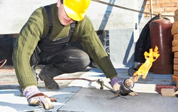 Bradfield St George flat roof construction