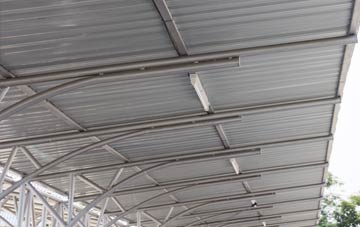 installing Bradfield St George metal roofing